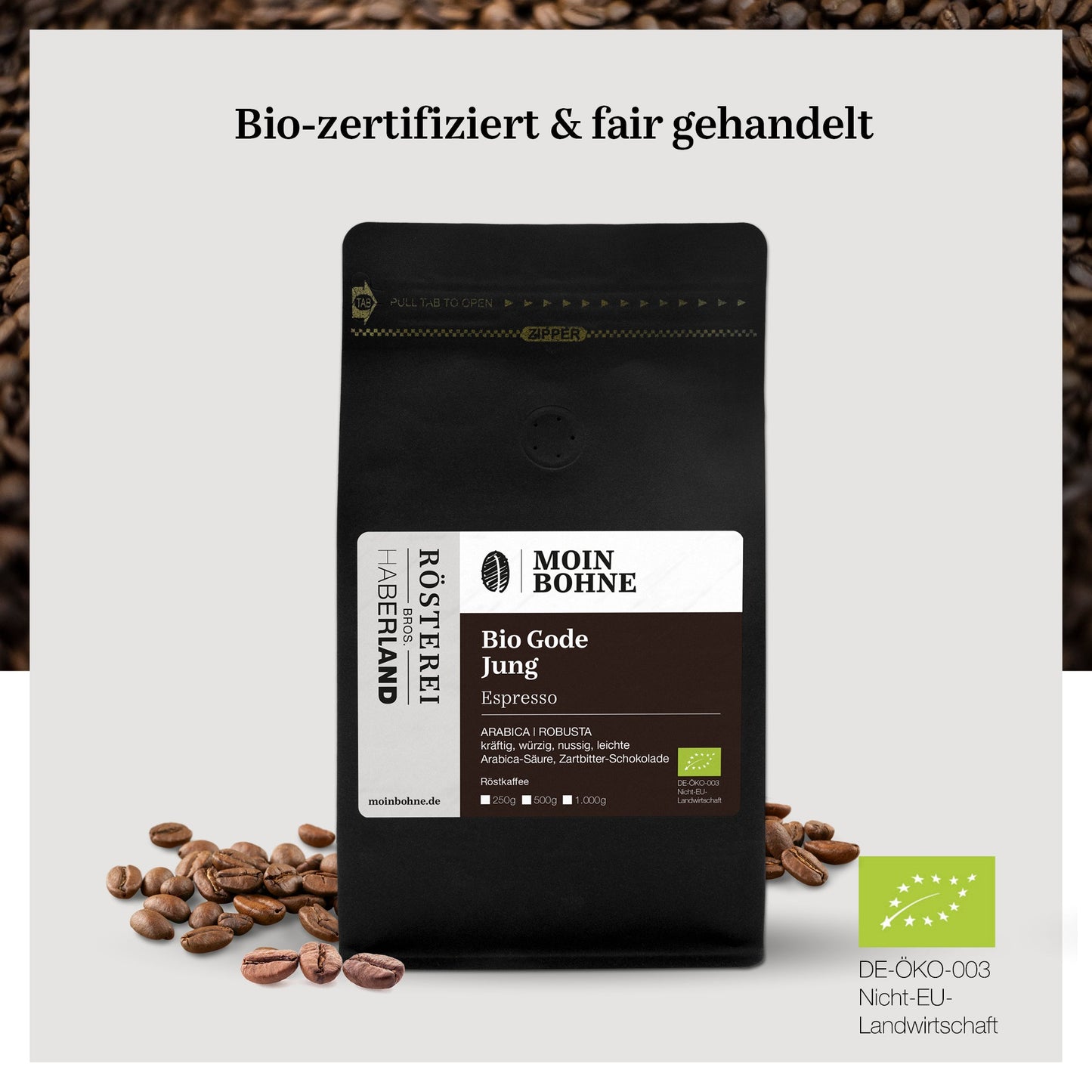 Moin Bohne 2kg Kraftpaket