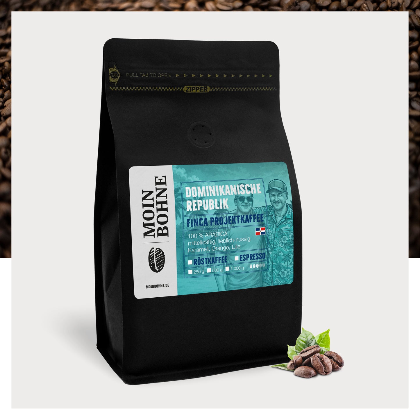 Neu! Dominikanische Republik - Finca Projektkaffee