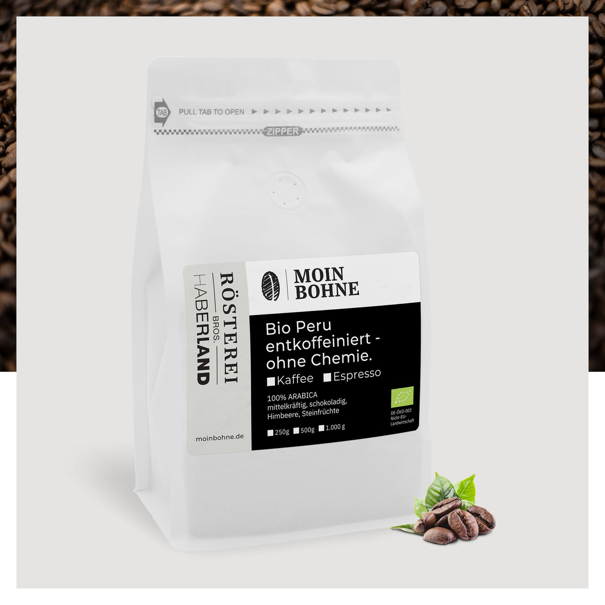 Photo of Bio Peru Entkoffeiniert Nur Mit Wasser Entkoffeiniert