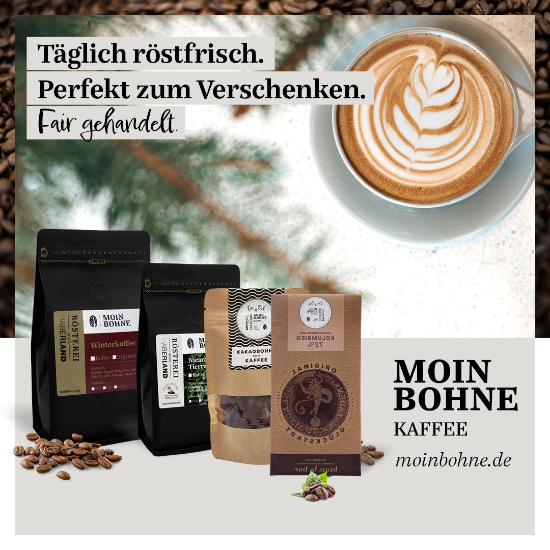 Moin Bohne Geschenktüte Weihnachten