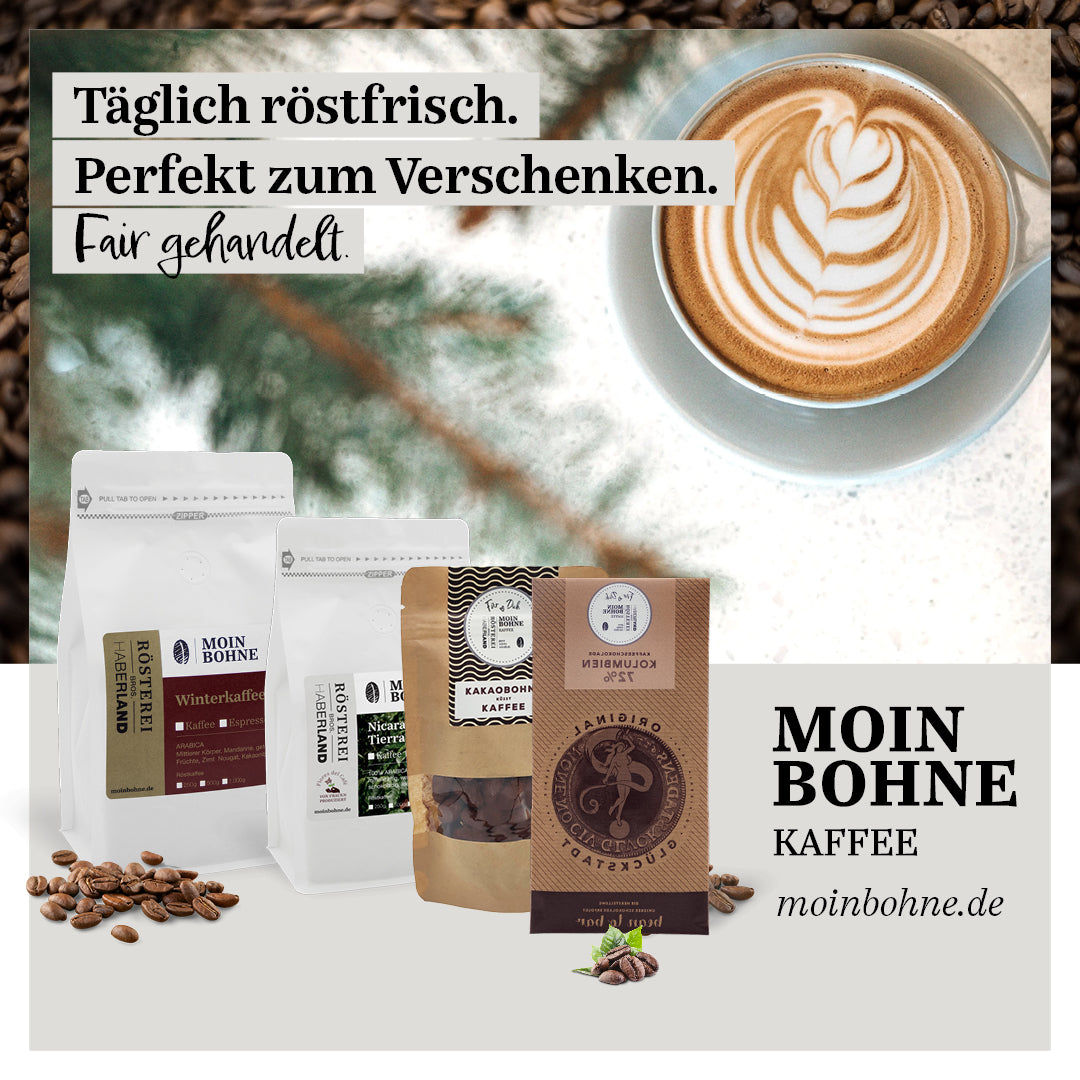 Moin Bohne Geschenktüte Weihnachten