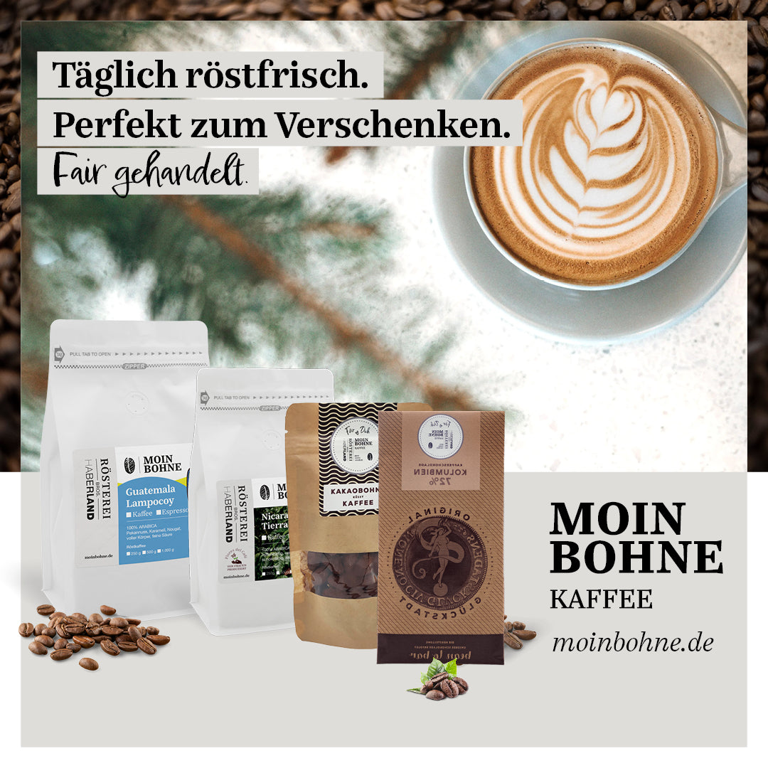Moin Bohne Geschenktüte Weihnachten