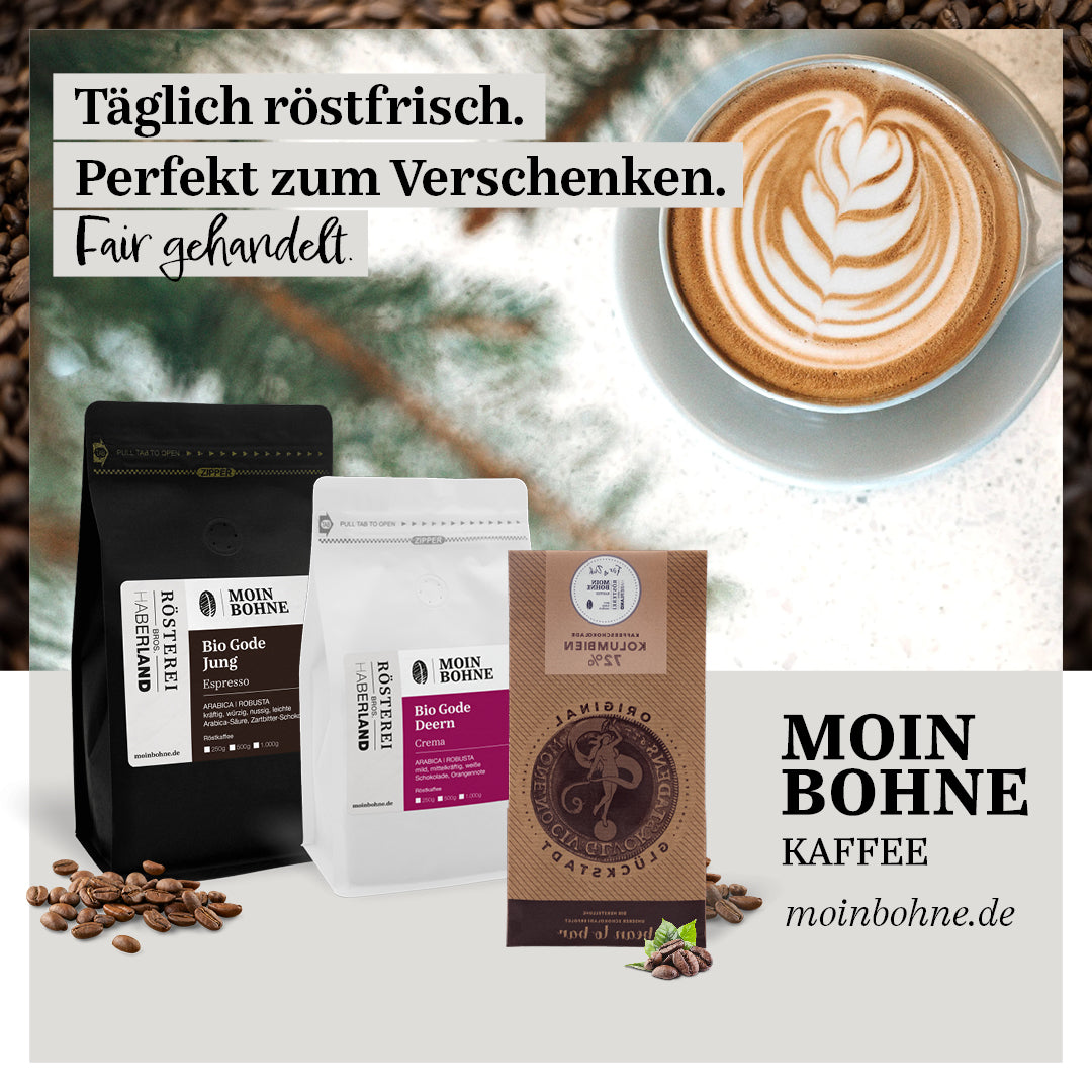 Moin Bohne Geschenktüte Weihnachten